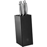 Rösle Basic Line Bıçak Seti Bambu Fırçalı Stant 6 Parça 13755