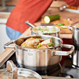 Rösle Charm Kısa Tencere Paslanmaz Çelik 20 cm 91934