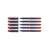 Schneider One Business 0,6mm Roller Kırmızı Kalem Scr242 5 Adet