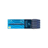Schneider Topball 857 0.6 mm Yuvarlak Uçlu Pilot Kalem Mavi 10 Adet