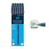 Schneider Topball 857 Roller Pen 0.6 Uç 10 Lu Set Yeşil