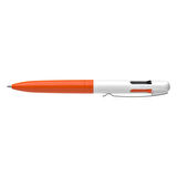 Schneider Take 4 Neon Fonksiyonlu Tükenmez Kalem 1.0 mm 4 Renk Turuncu-Beyaz Gövde 138126