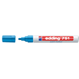 Edding Markör Boya 1-2 MM Mavi Yuvarlak Uçlu 751