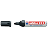 Edding Markör Permanent 2-7 MM Siyah Kesik Uçlu 500