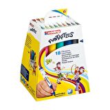 Edding Funtastics Keçe Uçlu Kalem Kalın 18'Li Set