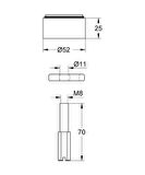 Grohe Europlus E Yükseltme Parçası - 36210000