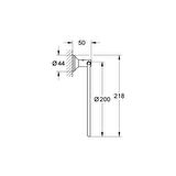 Grohe Essentials Authentic Halka Havluluk - 40655001