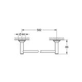 Grohe Essentials Authentic Havluluk - 40653001