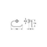 Grohe Essentials Authentic Tuvalet Kağıtlığı - 40657001