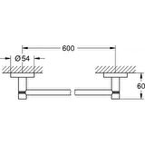 Grohe Essentials Uzun Havluluk Banyo Aksesuarı - 40366001