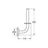 Grohe Essentials Dikey Yedek Tuvalet Kağıtlığı Banyo Aksesuarı - 40385001