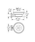 Grohe Sabunluk Seti Eurocube Krom - 40754001