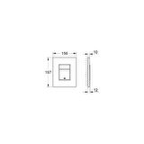 Grohe Skate Cosmopolitan Kumanda Paneli 38732A00