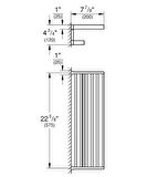 Grohe Raf Havluluk 58x20 cm Selection Cube Krom - 40804000