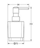 Grohe Selection Cube Sıvı Sabunluk - 40805000
