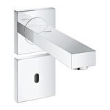 Grohe Eurocube E Fotoselli Lavabo Bataryası, Duvardan, Tek Su Girişli-36442000