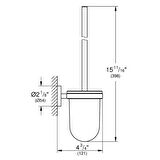 Grohe Tuvalet Fırçalık Essentials Hard Graphite - 40374A01