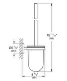 Grohe Tuvalet Fırçalık Essentials Brushed Cool Sunrise - 40374GN1