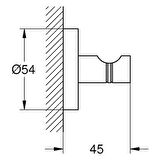 Grohe Essentials Havlu/bornoz Askılığı 40364DL1
