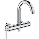 Grohe Atrio 32652003 Gümüş Banyo Bataryası