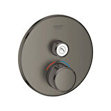 Grohe Grohtherm Smartcontrol Tek Valfli Akış Kontrollü, Ankastre Termostatik Duş Bataryası - 29118Al0