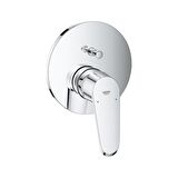 Grohe Eurodisc Cosmo 24056002 Gümüş Banyo Bataryası