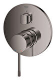 Grohe Essence Hard Grap. 24092A01 Gümüş Banyo Bataryası