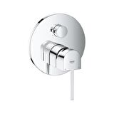 Grohe Plus 24093003 Gümüş Banyo Bataryası