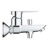 Grohe BauEdge 23605001 Gümüş Banyo Bataryası