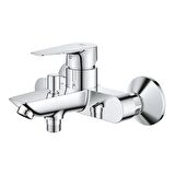 Grohe BauEdge 23605001 Gümüş Banyo Bataryası