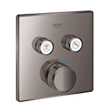 Grohe Grohtherm Smartcontrol Çift Valfli Akış Kontrollü, Ankastre Termostatik Duş Bataryası - 29124A00