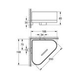 Grohe Selection Köşe Duş Rafı 41038GN0