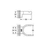 Grohe Selection Çift Havlu Askısı - 41049En0