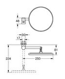 Grohe Selection Makyaj Aynası - 41077AL0