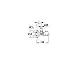 Grohe Ara Musluk 1/2" giriş, 3/8 çıkışlı - 22939000