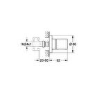 Grohe Grohtherm 3000 Cosmopolitan Ankastre Stop Valf - 19470000