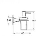 Grohe Grandera Seramik Sıvı Sabunluk Ve Tutacağı Banyo Aksesuarı - 40627IG0