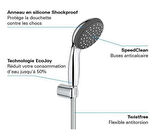 Grohe Vitalio Start 2 Akışlı El Duşu Seti 27950000
