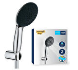 GROHE 27950001 Vitalio Start 110 II el duşu seti WS duvar montaj seti 2 sprey 