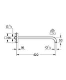 Grohe Rainshower Tepe Duşu Dirseği- 26145000