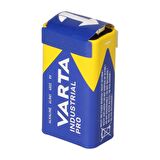 Varta 9V Industrial Pro Alkalin Pil 6LR61 5 Adet