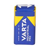Varta 9V Industrial Pro Alkalin Pil 6LR61 5 Adet