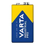 Varta 9V Industrial Pro Alkalin Pil 6LR61 5 Adet