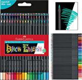 Faber Castell 116436 - Renkli kalemler Blackwood, Black Edition, 36'lı kutu