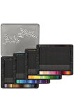 Faber Castell 116490 - Black Edition renkli kalemler, 100'lü metal kutu, kırılmaz, çocuklar ve yetişkinler için