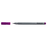 Faber Castell Renkli Kalem Grip Finepen 0,4 Mor 6378 - 2 adet