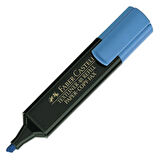 Faber Castell Fosforlu Kalem Mavi - 3 adet