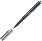 Faber Castell Jumbo Metalik Markör Kalem Gümüş