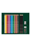 Polychromos & Pitt Graphite Matt 23'lü Hediye Seti, Parlak ve Canlı Renkler