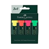 Faber-Castell Textliner Fosforlu Kalem 3+1